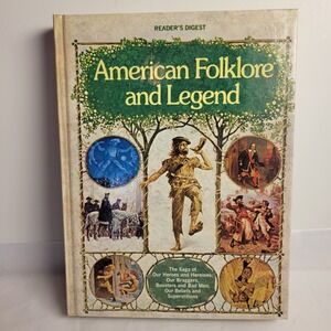 Reader's Digest American Folklore and Legend Book 1978 Vintage